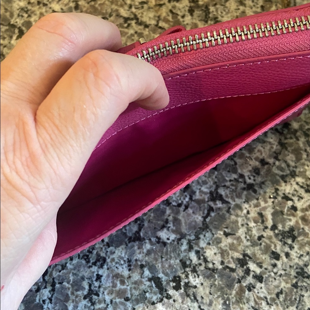 Coach Bow Zip Around long wallet - Picture 3 of 14